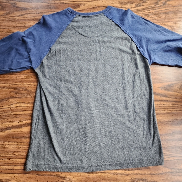 Point Zero Graphic Distressed Long Sleeve Shirt M - Picture 6 of 7